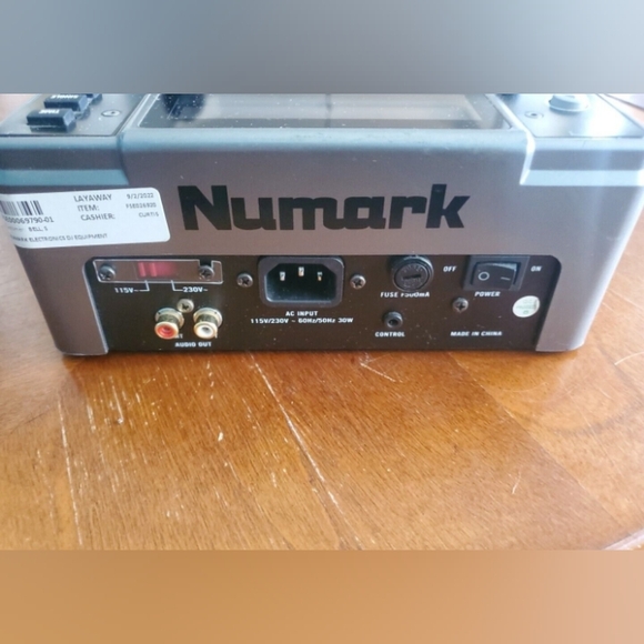 NUMARK DJ NDX200 Professional Tabletop CD PLAYER Mix LOOP Q Digital Audio READ - Picture 8 of 8